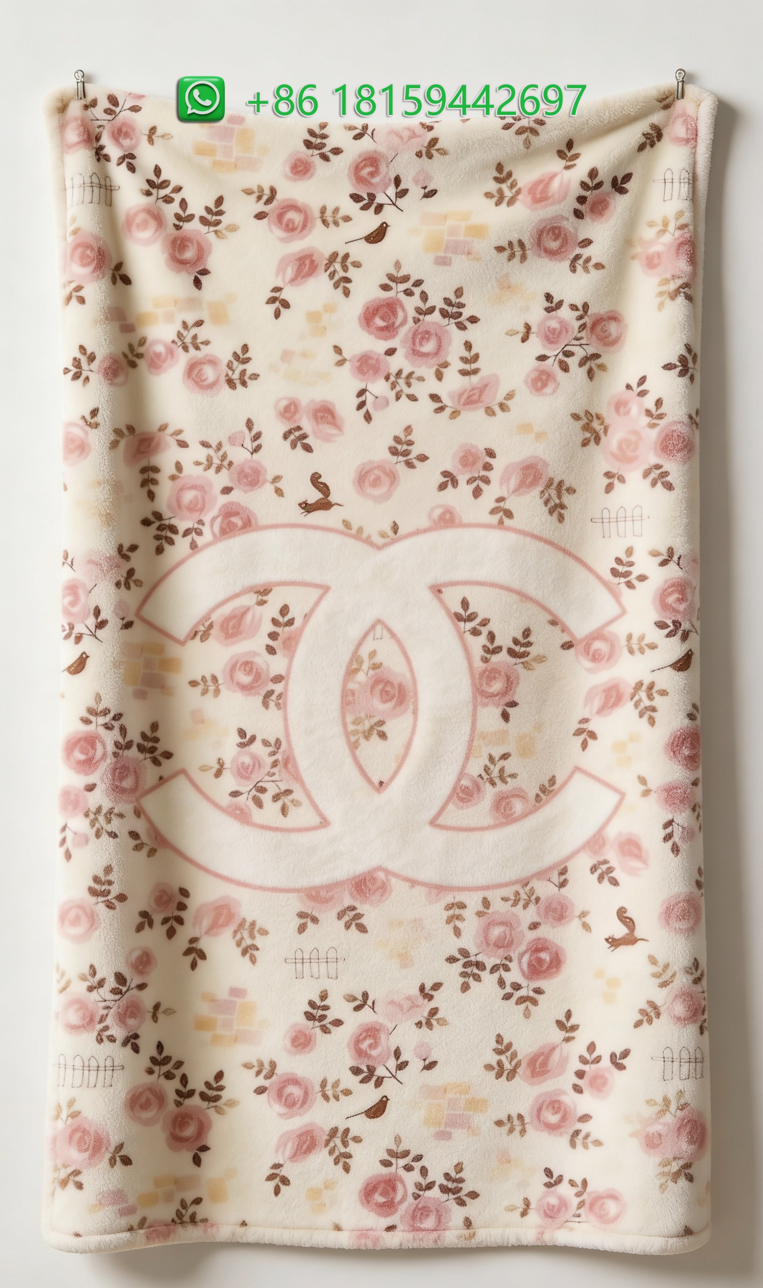 Chanel Throw Blankets
